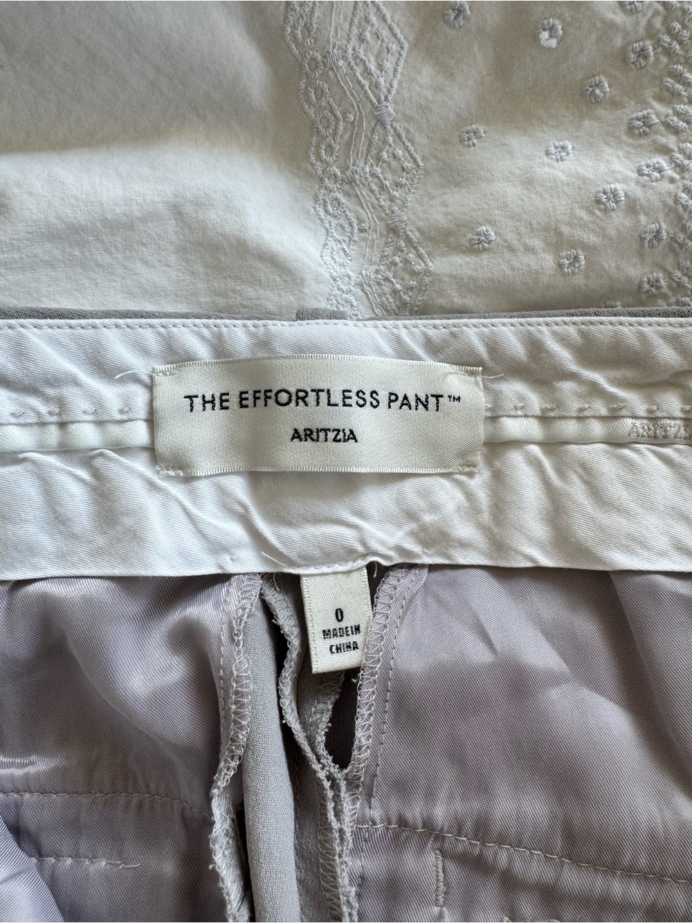 Aritzia The Effortless Pant - Gray - Picture 3 of 5